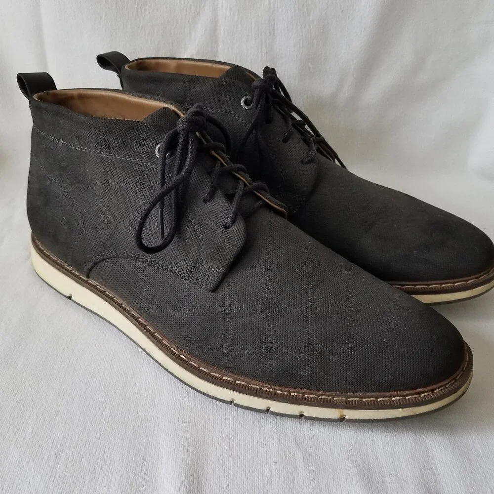 Goodfellow Men’s Chukka Boots Shoes Size 9.5 Dark Gray